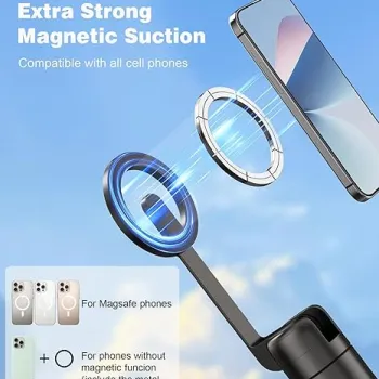 Magnetic Selfie Stick Tripod 2