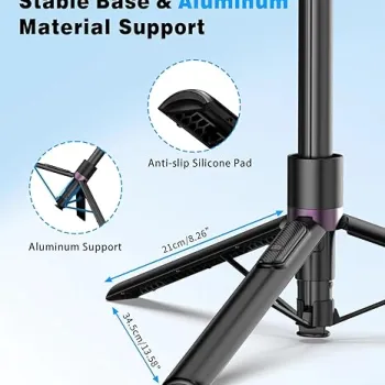 Magnetic Selfie Stick Tripod 3