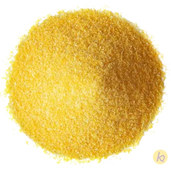 Ground yellow corn meal