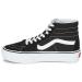Vans high top black