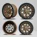 Fuel set of 4 wheels